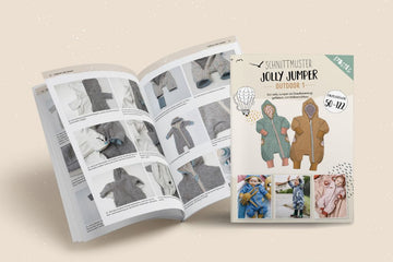 Papierschnittmuster "Jolly Jumper Outdoor 1" mit Reißverschluss, Lybstes (Gr. 50-122)